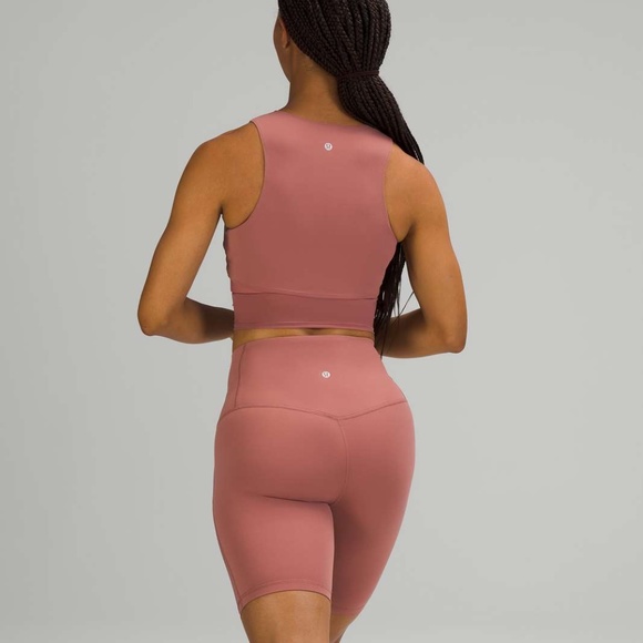 Lululemon Nulu and Mesh Yoga Tank Top Spiced Chai - Picture 3 of 9